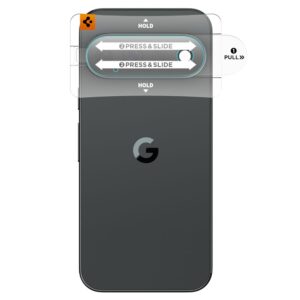Spigen OPTIK PRO GLAS.TR EZ FIT KAMEROS APSAUGA 2-PACK GOOGLE PIXEL 11 PRO SKAIDRI - Image 3