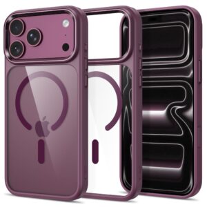 Tech-Protect MAGMAT MagSafe CC Apple iPhone 17 PRO / 18 PRO TAMSIAI VYŠNINĖ/SKAIDRI