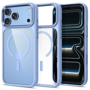 Tech-Protect MAGMAT MagSafe CC iPhone 17 PRO / 18 PRO ŠVIESIAI MĖLYNAS/SKAIDRUS