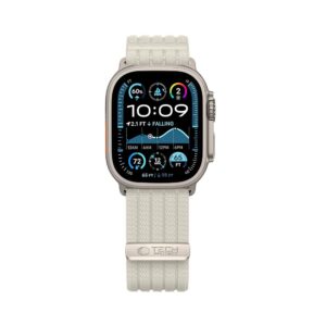 Tech-Protect NYLON SPORT APPLE WATCH 8 / 9 / 10 / 11 / SE / ULTRA (44 / 45 / 46 / 49 MM) STARLIGHT - Image 3