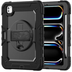 TECH-PROTECT SOLID360 IPAD PRO 11 5 / 2024 JUODAS - Image 3