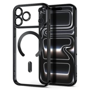 TECH-PROTECT MAGFLEX MagSafe Apple iPhone 17 PRO MAX / 18 PRO MAX DĖKLAS SHINY BLACK - Image 3