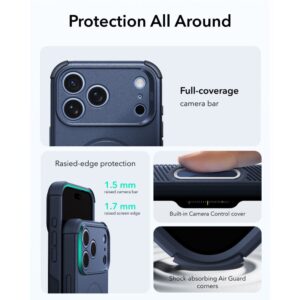 ESR CYBER TOUGH MagSafe Apple iPhone 17 PRO MAX / 18 PRO MAX MĖLYNAS - Image 3