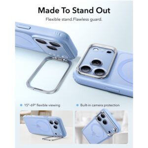 ESR Classic Hybrid KICKSTAND MagSafe Apple iPhone 17 PRO / 18 PRO MATINIS ŠVIESIAI MĖLYNAS - Image 3