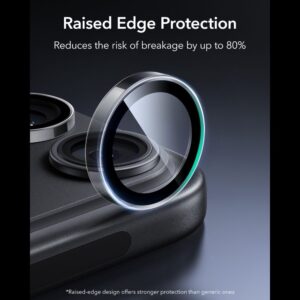 KAMEROS APSAUGA ESR ARMORITE CAMERA PROTECTOR Apple iPhone 18 PRO / 18 PRO MAX SKAIDRI - Image 3