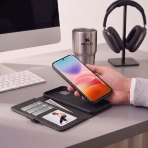 TECH-PROTECT PINIGINĖS TIPO DĖKLAS XIAOMI REDMI 17 4G / 5G JUODAS - Image 4