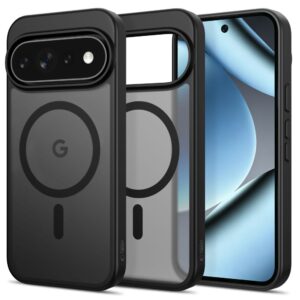 TECH-PROTECT MAGMAT MagSafe DĖKLAS GOOGLE PIXEL 9 / 9 PRO / 10 / 10 PRO / 11 / 11 PRO MATINĖ JUODA