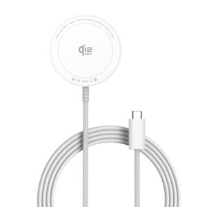 TECH-PROTECT A54 MAGNETINIS MAGSAFE BELAIDIS ĮKROVIKLIS 25W QI2.2 BALTAS - Image 3