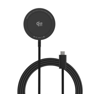 TECH-PROTECT A54 MAGNETINIS MAGSAFE BELAIDIS ĮKROVIKLIS 25W QI2.2 JUODAS - Image 3