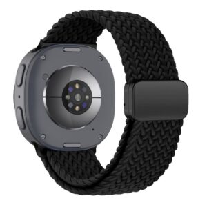 TECH-PROTECT NYLONMAG SAMSUNG GALAXY WATCH 8 / 9 / CLASSIC (40 / 44 / 46 MM) JUODAS - Image 3