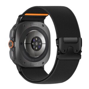 TECH-PROTECT NYLON CLASP SAMSUNG GALAXY WATCH ULTRA 1 / 2 2024-2026 (47 MM) JUODAS - Image 3