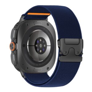 TECH-PROTECT NYLON CLASP SAMSUNG GALAXY WATCH ULTRA 1 / 2 2024-2026 (47 MM) TAMSIAI MĖLYNA - Image 3