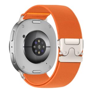 TECH-PROTECT NYLON CLASP SAMSUNG GALAXY WATCH 8 / 9 / CLASSIC (40 / 44 / 46 MM) ORANŽINIS - Image 3