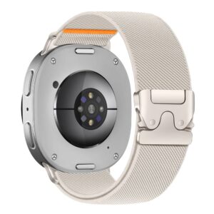 TECH-PROTECT NYLON CLASP SAMSUNG GALAXY WATCH 8 / 9 / CLASSIC (40 / 44 / 46 MM) STARLIGHT - Image 3