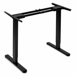 Elektrinis stalo rėmas, aukščio reguliavimas 72-120 cm, stalviršiui iki 160 cm, juodas ModernHome - Image 4