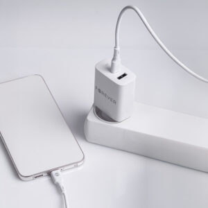 Forever TC-07-30AC PD QC įkroviklis 1x USB-C 1x USB 30W baltas + USB-C - USB-C laidas 60W - Image 8
