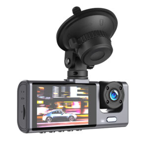 XO automobilinis vaizdo registratorius XJ03 priekinis galinis FullHD juodas - Image 3
