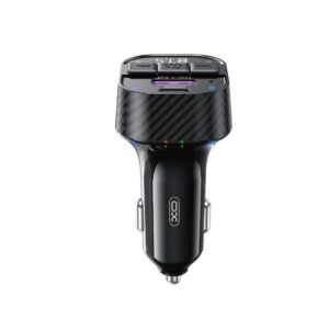 XO FM siųstuvas BCC17 Bluetooth MP3 automobilinis įkroviklis 30W juodas - Image 3