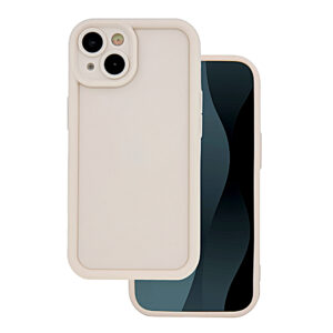 Rim TPU dėklas Samsung Galaxy S23 FE smėlio spalvos