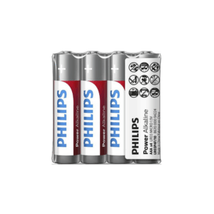 Baterija PHILIPS AAA 4 vnt. Power Alkaline