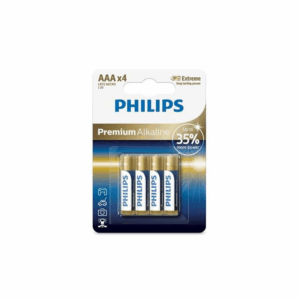 Baterijos PHILIPS AAA LR03 4 vnt. lizdinėje pakuotėje Premium Alkaline