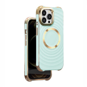Circle Glam Mag dėklas, skirtas iPhone 14 Pro 6,1" mėtų spalvos