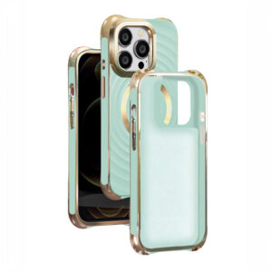 Circle Glam Mag dėklas, skirtas iPhone 14 Pro 6,1" mėtų spalvos - Image 3