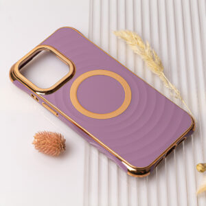 Circle Glam Mag dėklas, skirtas iPhone 14 Pro 6,1" violetinis - Image 5