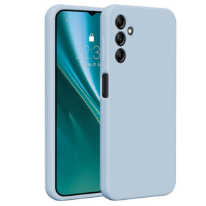 Etteri silikoninis dėklas Samsung Galaxy A14 šviesiai mėlynas