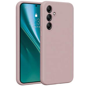 Etteri silikoninis dėklas Samsung Galaxy A35 5G šviesiai rožinis