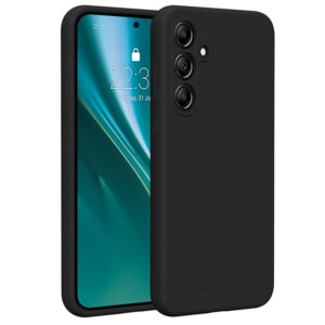 Etteri silikoninis dėklas Samsung Galaxy A55 5G juodas
