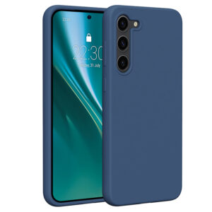 Etteri silikoninis dėklas Samsung Galaxy S23 Plus tamsiai mėlynas