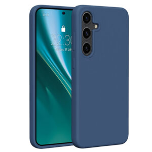 Etteri silikoninis dėklas Samsung Galaxy S24 Plus tamsiai mėlynas