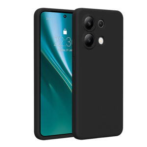Etteri silikoninis dėklas, skirtas Xiaomi Redmi Note 13 4G, juodas