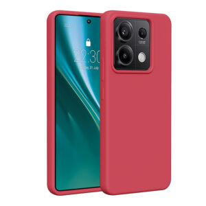 Etteri silikoninis dėklas Xiaomi Redmi Note 13 Pro 5G aviečių spalvos