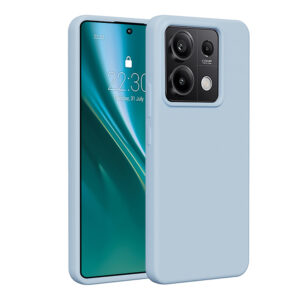Etteri silikoninis dėklas, skirtas Xiaomi Redmi Note 13 Pro 5G, šviesiai mėlynas