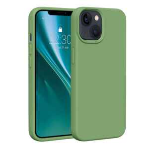 Etteri silikoninis dėklas Apple iPhone 14 6,1" šviesiai žalias