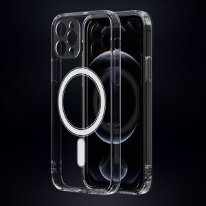 „Anti Shock“ 1,5 mm „Mag“ dėklas, skirtas „Apple iPhone 16 Pro Max“ 6,9", skaidrus, su apsauga kamerai - Image 3