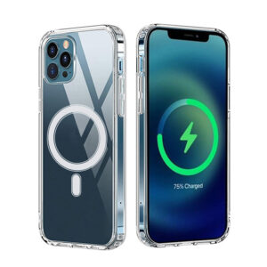 Anti-shock 1,5 mm Mag dėklas, skirtas Apple iPhone 17 Pro Max 6,9" / Apple iPhone 18 Pro Max 6,9" skaidrus, su didele anga