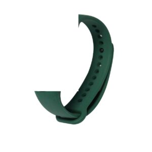 Devia apyrankė Deluxe Sport skirta Xiaomi Mi Band 5/ Mi Band 6/ Mi Band 7 tamsiai žalia