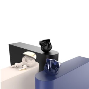 Devia „Bluetooth“ ausinės TWS Star E4 juodos spalvos su ANC - Image 3