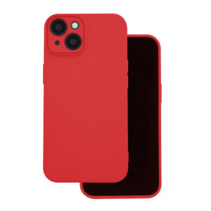 Silikoninis dėklas Apple iPhone 17 Pro Max 6,9" / 18 Pro Max 6,9" raudonas