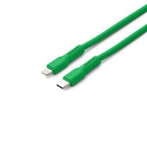 COLORUM laidas USB-C – Lightning 1,8m 2,4A CK12-CL-04 xGreen - Image 2