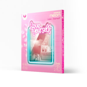 Neoninis VEIDRODIS LED LOVE YOURSELF turkio spalvos rožinis FMNE01 Forever Light - Image 10