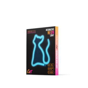 Neoninis LED šviestuvas CAT turkio spalvos NNE24 Neolia - Image 9