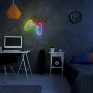 Neoninis LED RGB ŽAIDIMŲ PULTAS FLRNE04 + RC Forever Light - Image 6