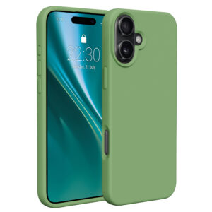 Etteri silikoninis dėklas Apple iPhone 16 6,1" šviesiai žalias