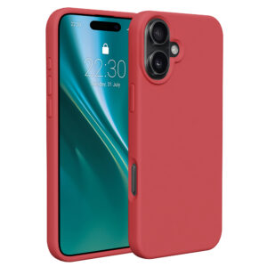 Etteri silikoninis dėklas Apple iPhone 16 6,1" aviečių spalvos
