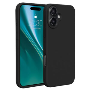 Etteri silikoninis dėklas Apple iPhone 16 Plus 6,7" juodas
