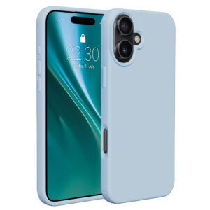 Etteri silikoninis dėklas Apple iPhone 16 Plus 6,7" šviesiai mėlynas